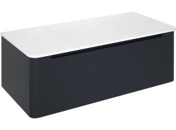 Sapho KERALA umyvadlová skříňka 100x35x47, 5cm, 1x zásuvka, antracit matný KR100-3434