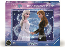 RAVENSBURGER Puzzle Disney: Ledové království: Elsa a Anna 500 dílků