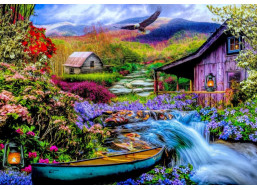 BLUEBIRD Puzzle Horská idylka 1500 dílků