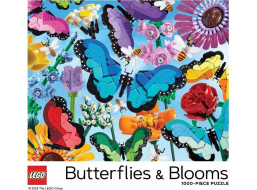 CHRONICLE BOOKS Puzzle LEGO® Motýli a Květy 1000 dílků