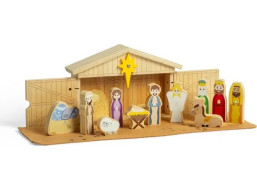 Bigjigs Toys Dřevěný Betlém