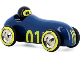 Vilac Dřevěné auto Old Sport Compet tmavě modré