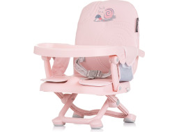 CHIPOLINO Přenosná jídelní židlička (Booster) Lollipop flamingo