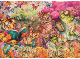RAVENSBURGER Puzzle Knižní klub 1000 dílků