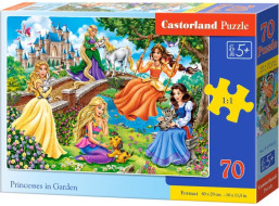 CASTORLAND Puzzle Princezny v zahradě 70 dílků