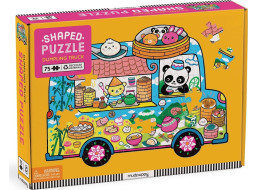 Mudpuppy Puzzle ve tvaru minibusu s občerstvením