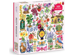 Galison Puzzle Květiny plné života 500 dílků