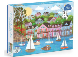 Galison Puzzle Přístav u moře Joy Laforme 1000 dílků