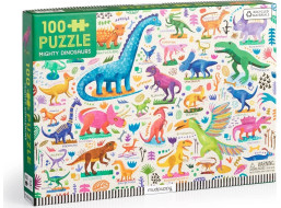 Mudpuppy Puzzle Mocní dinosauři 100 dílků