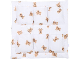 Kapsář (organizér) na dětskou postýlku BABYMAM PREMIUM - Medvídek Teddy