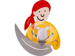 Nástěnné svítidlo PIRATE - žluté