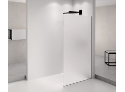 Polysan ARCHITEX BLACK MATT sprchová zástěna 1462mm, matné sklo AXB150MT