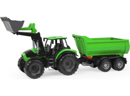 Lena WORXX Traktor Deutz-Fahr s přívěsem
