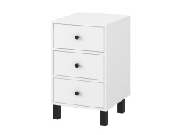 Noční stolek ELEGANT - bílý