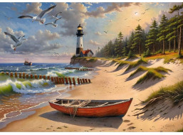 CHERRY PAZZI Puzzle Pobřeží Baltského moře 1000 dílků