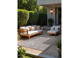 Kusový koberec Duet Kona White/Gray - na ven i na doma