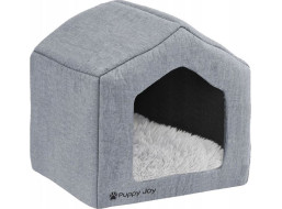 Pelíšek pro psy/kočky Puppy Joy - šedý
