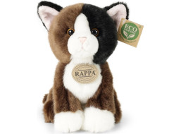 Rappa Plyšová kočka sedící 18 cm ECO-FRIENDLY