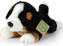 Rappa Plyšový bernský salašnický pes ležící 20 cm ECO-FRIENDLY