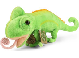 Rappa Plyšový chameleon 30 cm ECO-FRIENDLY