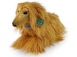 Rappa Plyšový pes afghánský chrt 32 cm ECO-FRIENDLY
