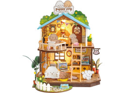 RoboTime Miniatura domečku Domeček pro štěňátka