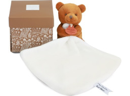 Doudou Můj malý medvídek 10 cm oranžový