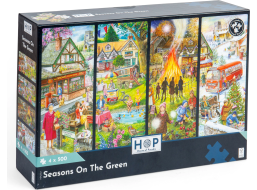 HOP Puzzle Roční období 4x500 dílků