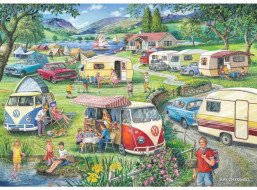 HOP Puzzle Šťastné prázdniny 1000 dílků