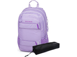 OXYBAG Studentský batoh + etue OXY Sport Violet