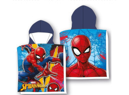 Dětská bavlněná osuška s kapucí SPIDER-MAN 55x110 cm