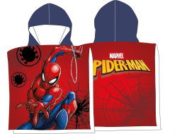 Dětská rychleschnoucí osuška s kapucí SPIDER-MAN 50x100 cm