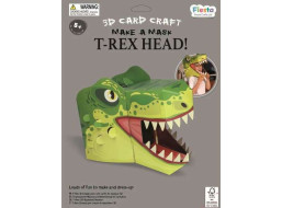 Fiesta Crafts Kreativní sada 3D maska T. rex