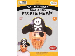 Fiesta Crafts Kreativní sada 3D maska Pirát