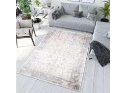 Kusový koberec VICTORIA Samsun - krémový/hnědý