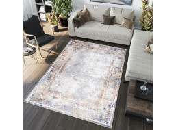 Kusový koberec VICTORIA Gebze - šedý/hnědý