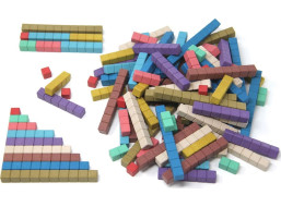 Wissner Počítací tyčinky Montessori 10 barev 100 ks