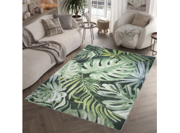 Kusový koberec FLANNEL PRINTED - Monstera