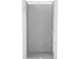 Sprchové dveře MEXEN EXO pivotové - dvoudílné - 125 cm - čiré - chromové - 819-125-000-01-00