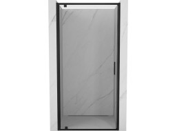 Sprchové dveře MEXEN EXO pivotové 65 cm - čiré - černé - 8181-065-000-70-00