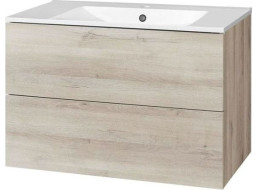 Koupelnová skříňka bez umyvadla AIRA 81 cm - Dub Kronberg