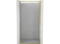 Sprchové dveře MEXEN EXO posuvné 95 cm - čiré - zlaté - 8151-095-000-50-00