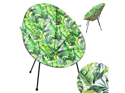 Voděodolný podsedák do zahradního křesla ACAPULCO 91x72 cm - Jungle