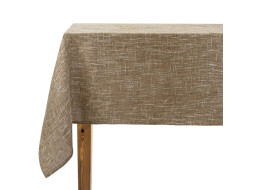 Ubrus LOOM 140x260 cm - hnědý
