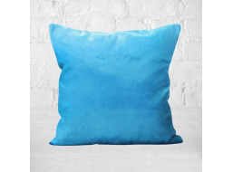 Povlak na polštář TAYLOR VELVET 60x60 cm - modrý