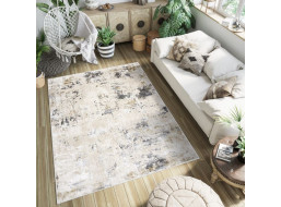 Kusový koberec HERA Stain - krémový/šedý