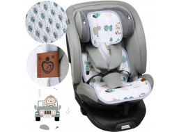 Vložka proti pocení BABYMAM SUPER AIR 3D do autosedačky/kočárku - Na safari