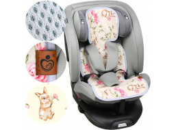 Vložka proti pocení BABYMAM SUPER AIR 3D do autosedačky/kočárku - Tajemná zahrada
