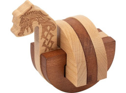 PROFESSOR PUZZLE LOST&FOUND: Vikingská dračí loď