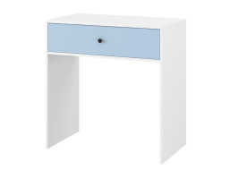 Psací stůl se šuplíkem ELEGANT - bílý/modrý